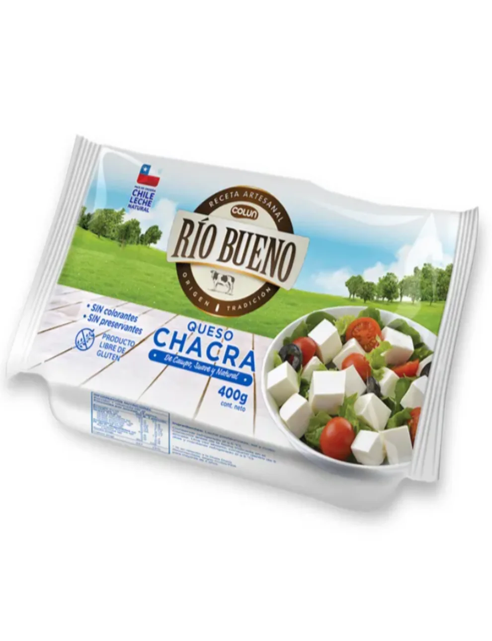 Queso Chacra Río Bueno De Colun, 400g Queso Chacra Río Bueno De Colun, 400g