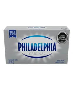 Queso Crema Original Philadelphia, 180g.