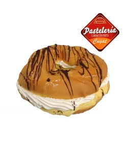 Corona Rellena Con Crema Elaboración Propia Cugat, Unidad