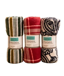 Frazada De Polar Coral Fleece Blanket Printed Home Living 200cm X 240cm.