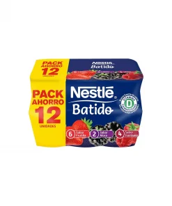 Pack Yoghurt Batido Berries Nestlé 12 X 115grs.