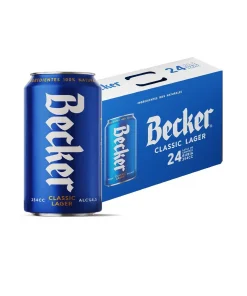 Cerveza Becker 4.5°, Pack De 354cc X 24 Unid. Lata.