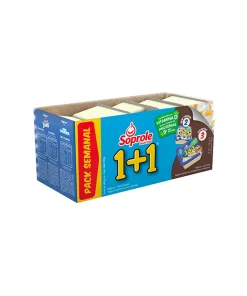 Yoghurt Con Cereal Soprole 1+1 Mix Zucaritas Y Mini Cookies Pack 5 Unidades X 140g