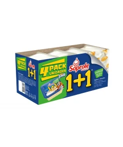 Yoghurt Con Cereal Zucaritas 1+1 Soprole 140g, Pack 4 Unidades