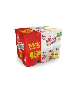 Pack Yoghurt Batido Yogito Soprole Surtido 12 Un. X 120g