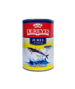 Jurel Al Natural De Reyes, 425g Neto (drenado 300g)