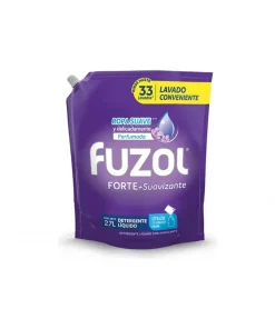 Detergente Líquido Fuzol Forte Con Suavizante, 2.7 Lts.