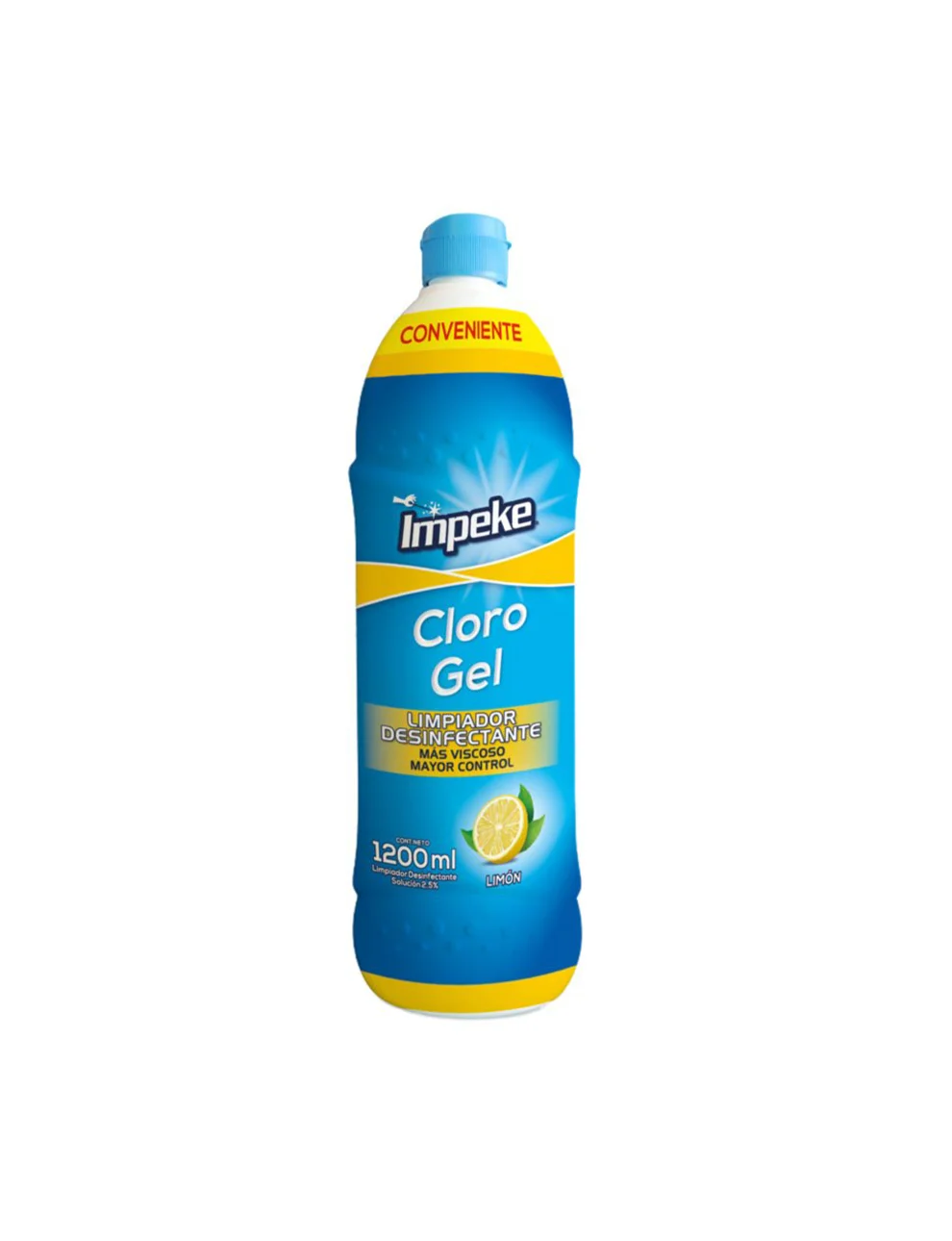 Cloro Gel Aroma Limón Impeke, 1.2 Lts. Cloro Gel Aroma Limón Impeke, 1.2 Lts.