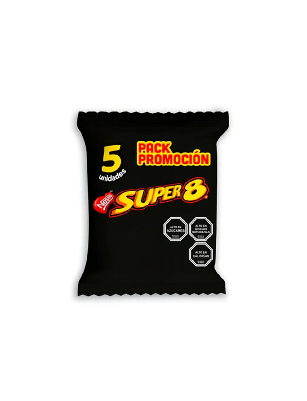 Galleta Oblea Super 8 Bañada Con Chocolate Nestlé 5 Un. X 29 G Galleta Oblea Super 8 Bañada Con Chocolate Nestlé 5 Un. X 29 G