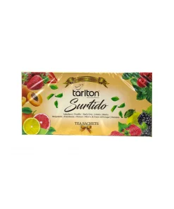 Té Negro Tarlton Surtido De Sabores, 10 Variedades X 10 Bolsitas