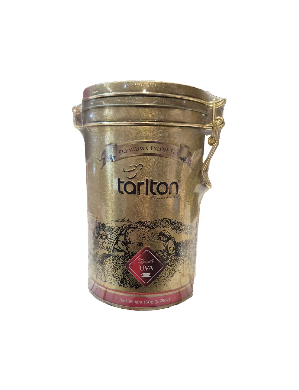 Té U.v.a. Tarlton En Lata Dorada 150 G Té U.v.a. Tarlton En Lata Dorada 150 G