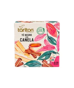 Té Negro Con Canela Natural Tarlton 100 Bolsitas