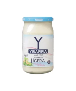 Mayonesa Ybarra Ligera Reducida En Calorias Frasco 450g
