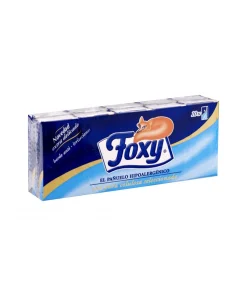 Pañuelo Desechable De 4 Capas Foxy 10 Un