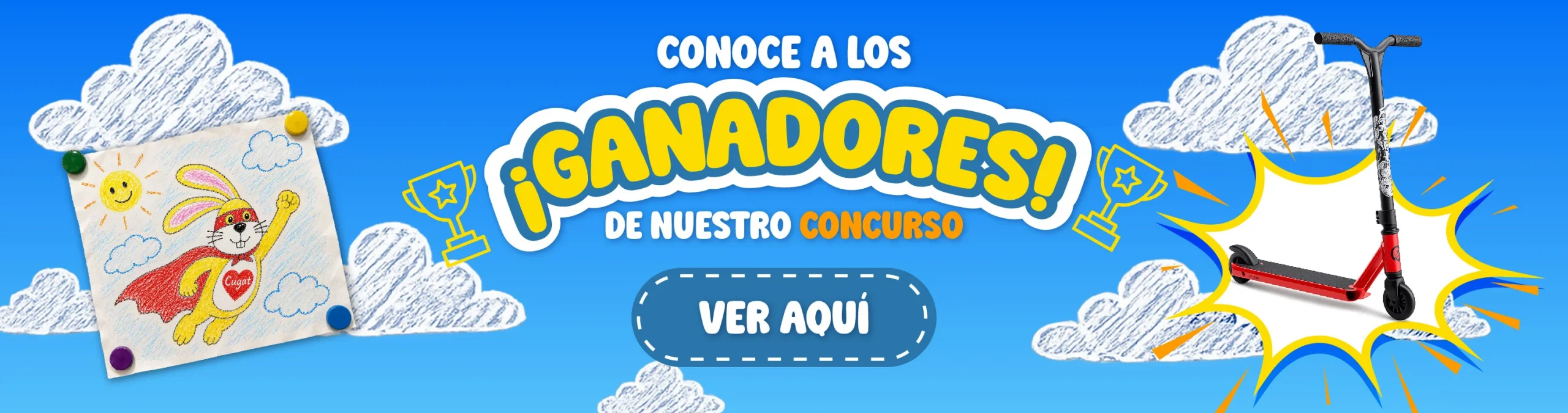 Ganadores scooter dia del niño